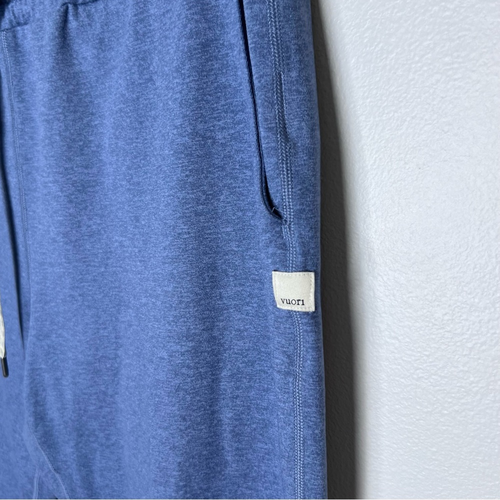 Vuori Performance Joggers Heather Blue Sweatpants Sz M - Picture 3 of 5